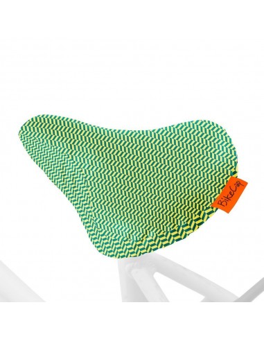 BikeCap Sattelüberzug *Wybert* yellow&green