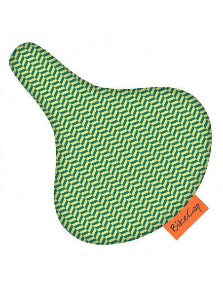 BikeCap protège de selle *Wybert* vert&jaune