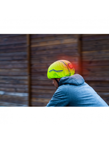 Housse de casque réfléchissante Corsa avec LED