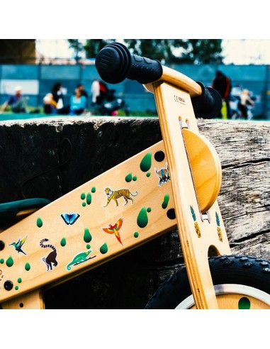 Autocollants réfléchissants enfant - Jungle