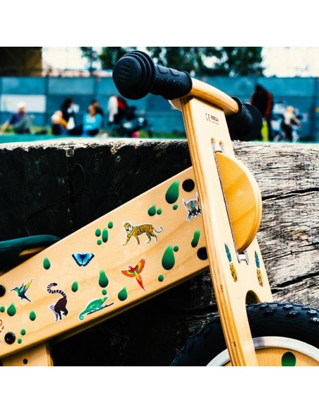 Autocollants réfléchissants enfant - Jungle
