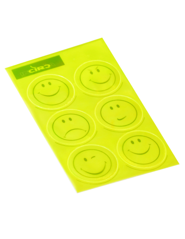 Autocollants réfléchissants *Smileys*