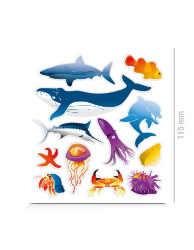 Reflektierende Stickers Kid -Maritime