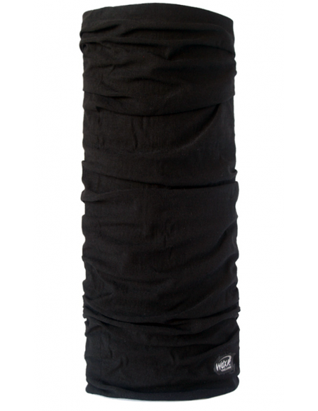 Merino-Multifunktionstuch black