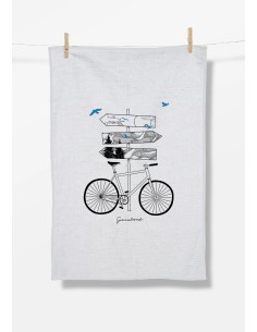 Torchon -  Tea Towel *Bike...