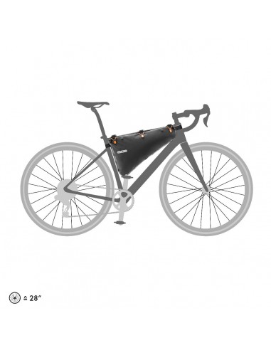 Rahmentasche Frame-Pack RC black matt 6 L