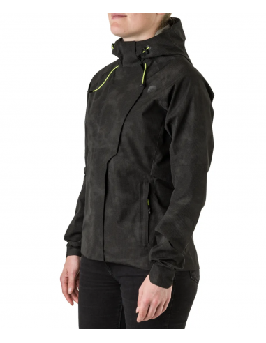 Regenjacke Commuter Tech Reflection Black Damen