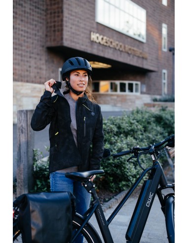 Regenjacke Commuter Tech Reflection Black Damen