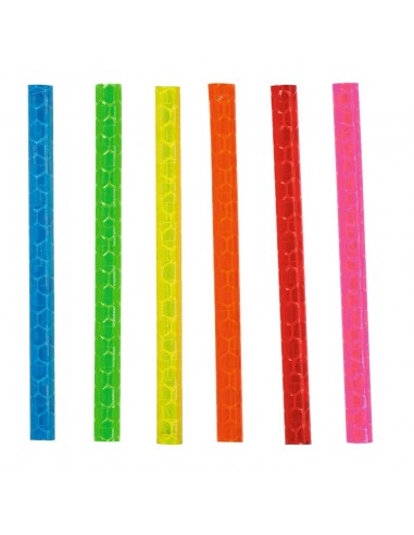 Clips de rayons réfléchissants multicolores