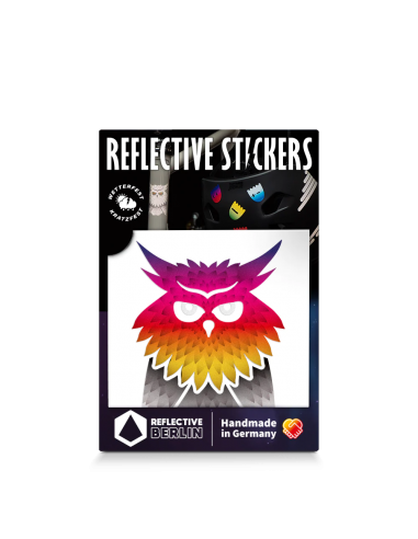 Autocollant réfléchissant Hibou