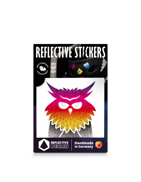 Autocollant réfléchissant Hibou