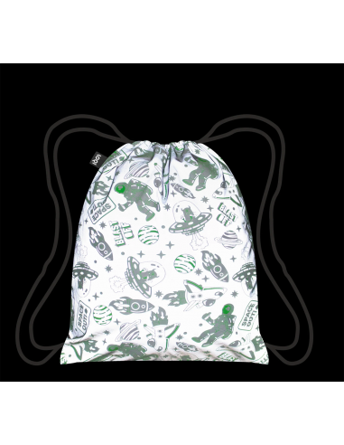 Reflektierender Mini-Rucksack Space