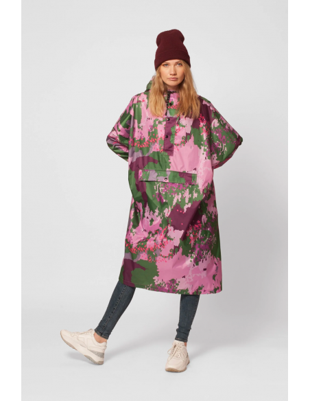 RAINKISS Regenponcho Digi Spring Camo