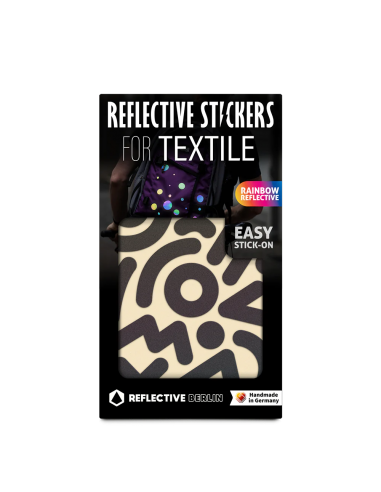 Autocollants réfléchissants pour le textile Doodle