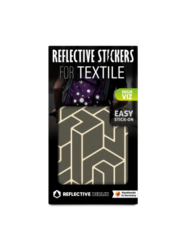 Reflektierende Stickers für Textil Isometric