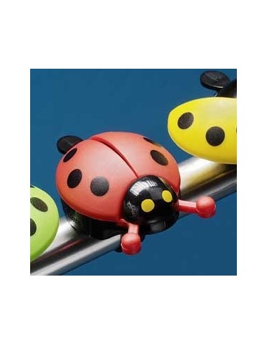 Sonnette coccinelle, rouge