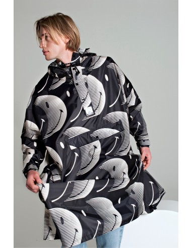 RAINKISS Regenponcho Half Moon Smiley