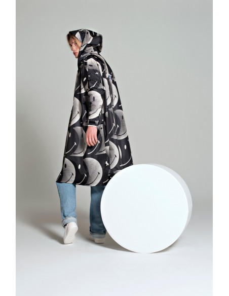 RAINKISS Regenponcho Half Moon Smiley