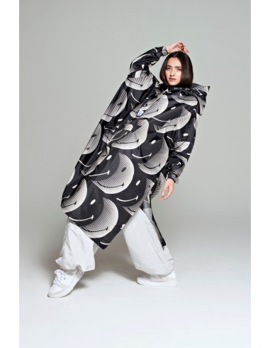 RAINKISS Regenponcho Half Moon Smiley