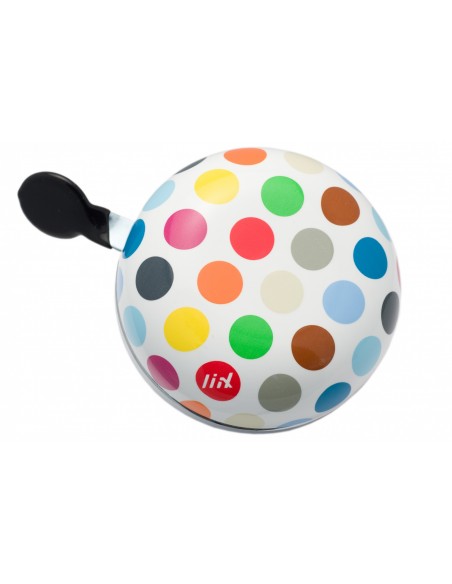 XXL Ding Dong Bell Polka Big dots mix blanc