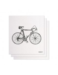Schwammtuch 3er-Set Rennrad