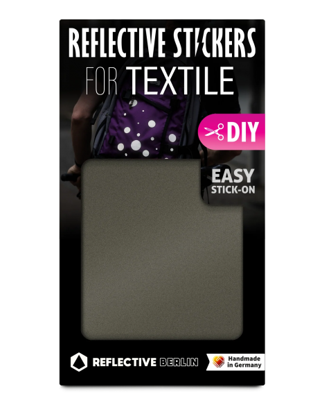 Autocollants réfléchissants pour le textile DIY