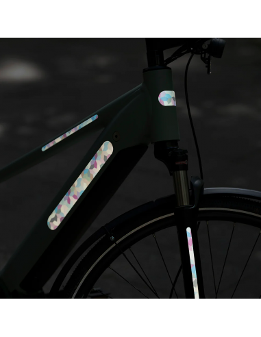 Reflektierender DIY Stickerbogen BLOOM VITRAIL