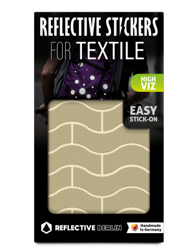 Autocollants réfléchissants pour le textile waves