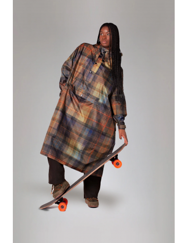 RAINKISS Poncho de pluie Tartan