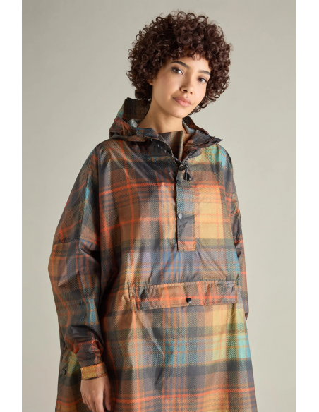 RAINKISS Poncho de pluie Tartan