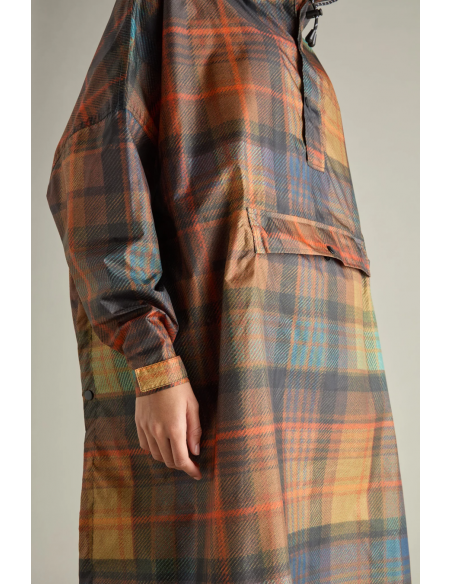RAINKISS Poncho de pluie Tartan