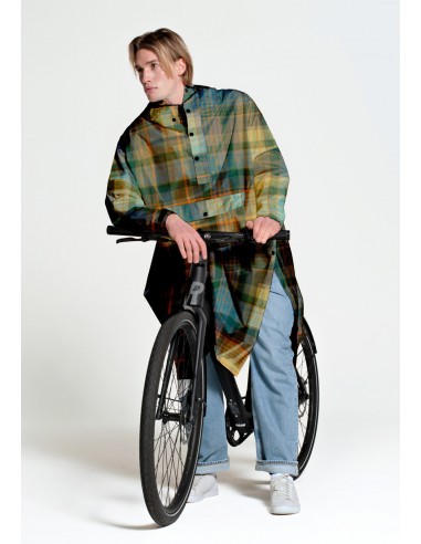 RAINKISS Poncho de pluie Tartan
