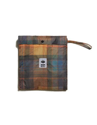RAINKISS Poncho de pluie Tartan