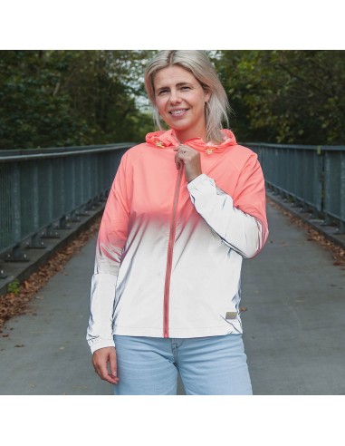 Reflektierende Jacke BILLIE coral reflective