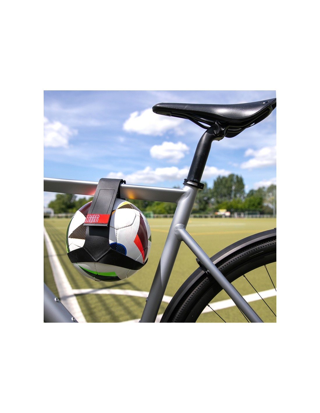 Fahrrad-Ballhalter KICKER von FAHRER... Fahrrad-Ballhalter KICKER von FAHRER...