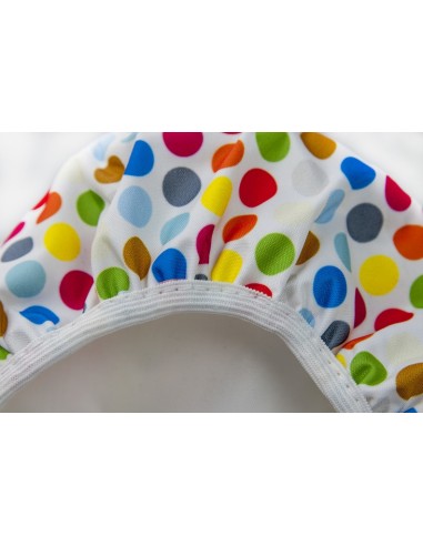 Liix Protège-selle *Polka Big Dots mix* blanc
