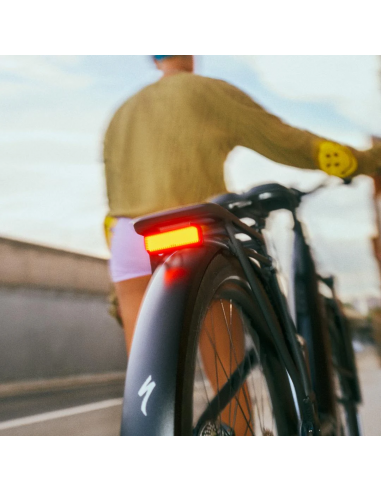 Knog Feu arrière Blinder E RH 50 montage sur porte-bagages 50 et 80mm