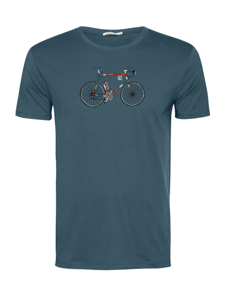 T'Shirt Bike MIKKEL blue stone