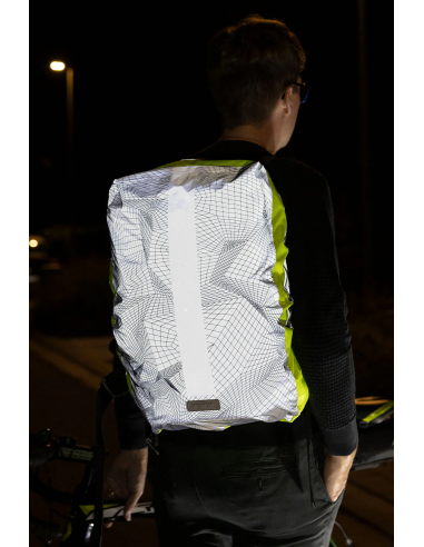 Housse de sac à dos entièrement réfléchissante CHUNK  20-25 l