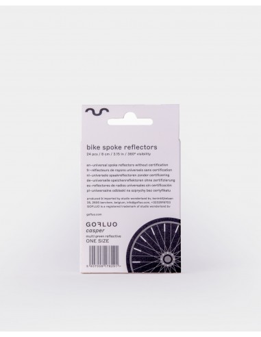 Réflecteurs colorés pour rayons CASPER multi green reflective