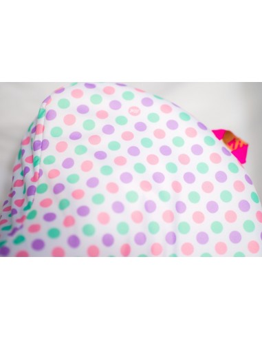 Liix Sattelüberzug POLKA DOTS pastel mix