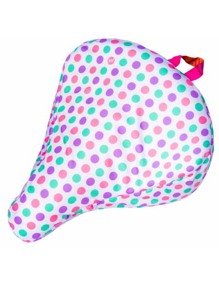 Liix Sattelüberzug POLKA DOTS pastel mix