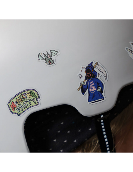 Reflektierende Stickers Kid - Monster