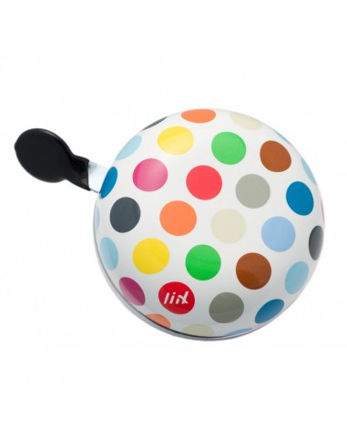 XXL Ding Dong Bell Polka Big dots mix blanc