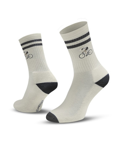 Le Patron CREW CYCLIST Socken schwarz