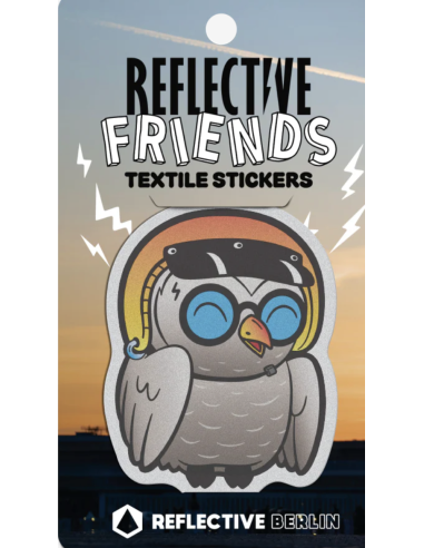 Reflektierender Friends Textilsticker OLLI