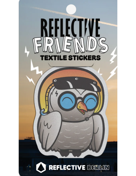 Reflektierender Friends Textilsticker OLLI