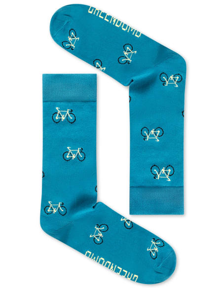 Bike Vintage Socken blue mix