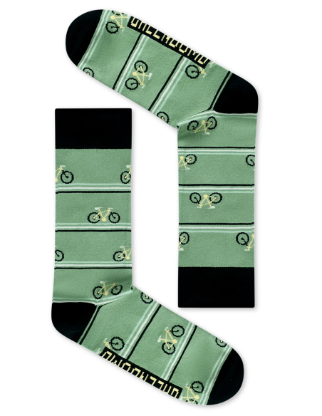 Bike Triple Stripes Socken pale green