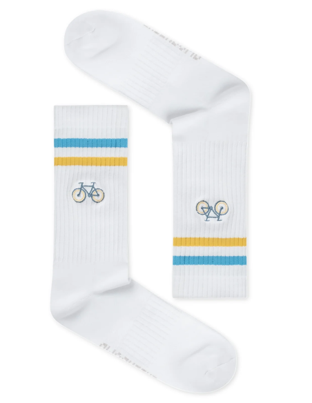 copy of Chaussettes de bike tennis loop blanc